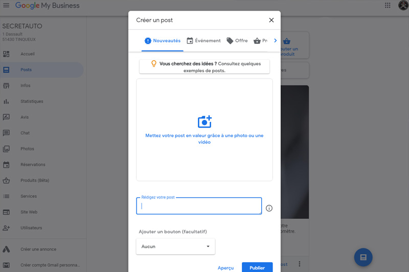 Google business entreprise