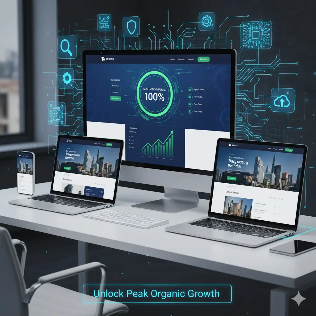 Développement site web sur mesure orienté SEO par Reims Digital