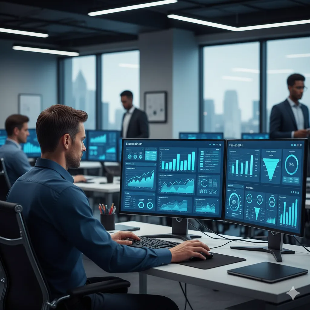 Dashboard professionnel par Reims Digital