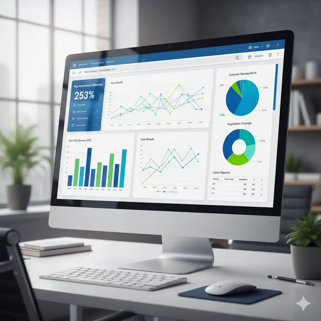 Dashboard personalisé par Reims Digital