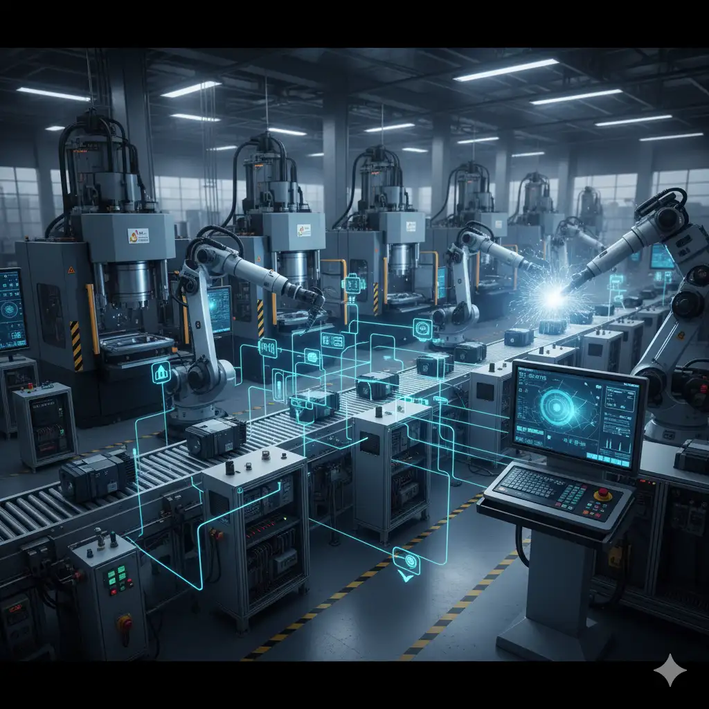 Systèmes d’automatisation industrielle et supervision connectée