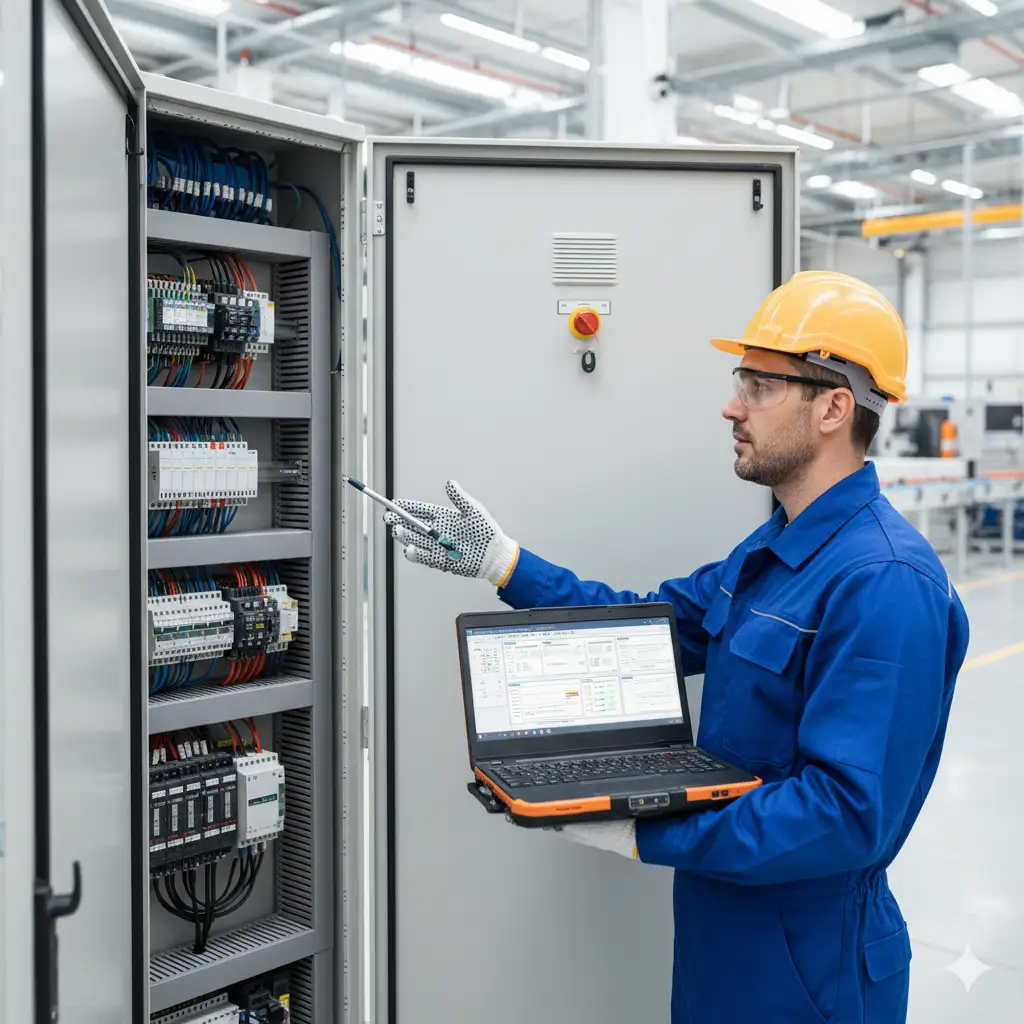 Maintenance système domotique industriel et supervision à distance