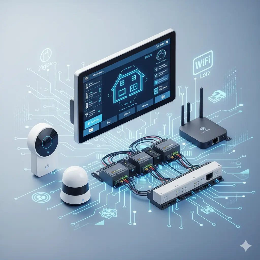 Capteurs et équipements IoT professionnels pour domotique intelligente par reims digital