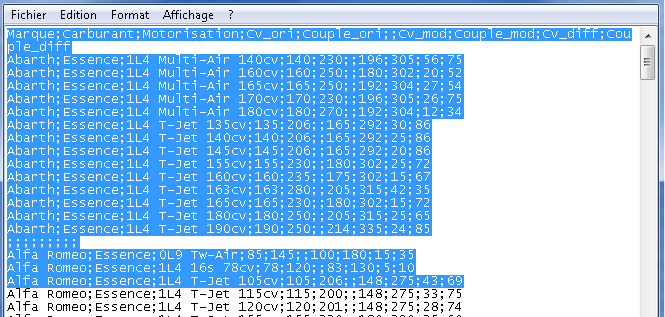 Import de gros fichiers Excel et transformation en CSV pour base de données