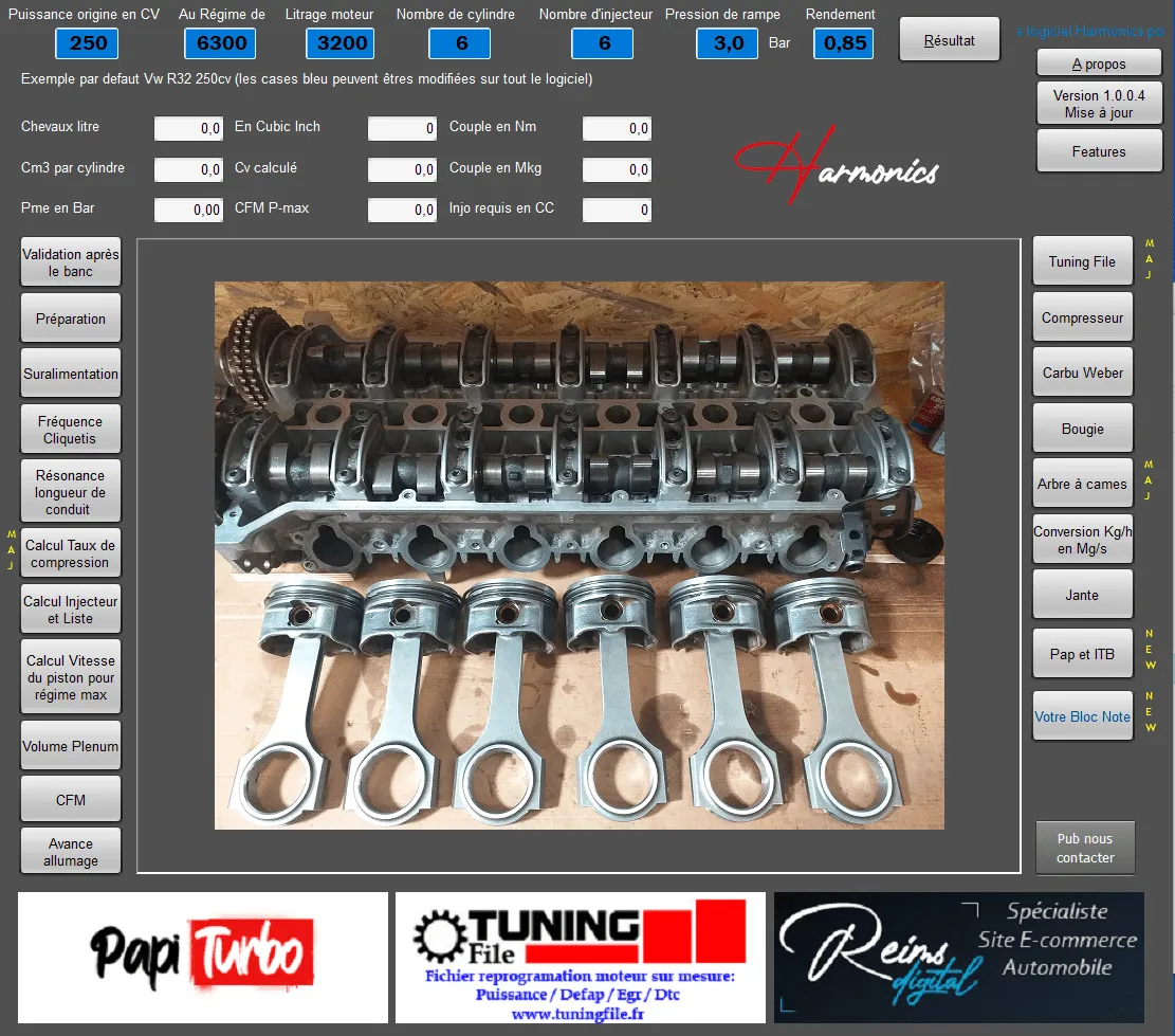 Application mobile Android pour ingénieur motoriste