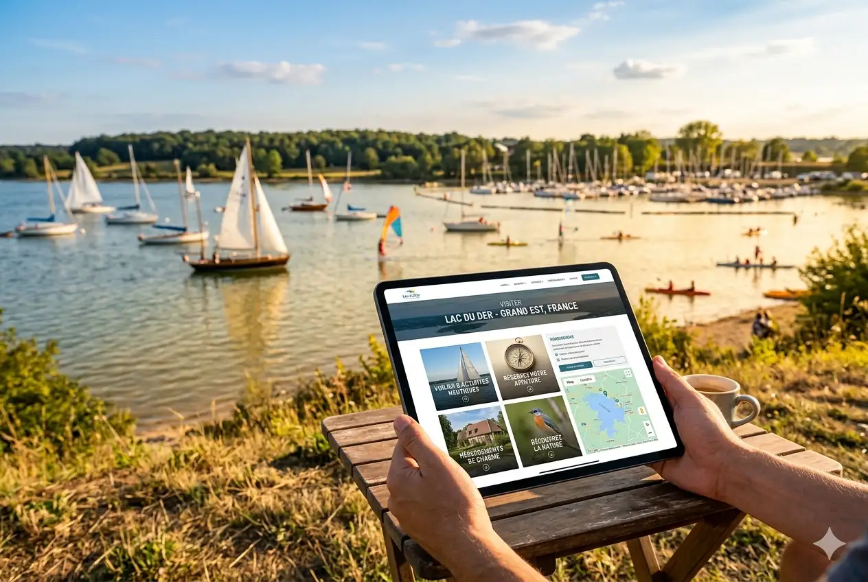 Partenaire numérique Office du tourisme Lac du Der