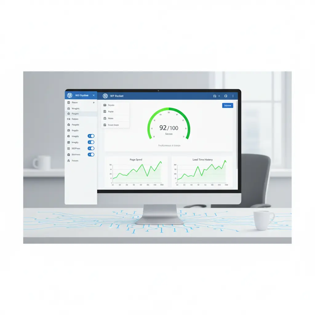 Optimisation performance WordPress WP Rocket cache par Reims Digital