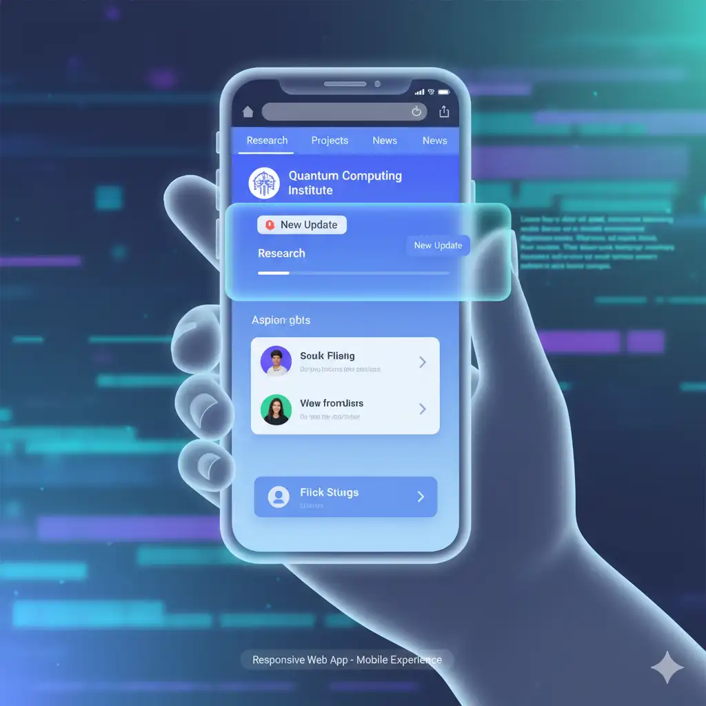 Progressive Web App installable sur smartphone avec notifications et mode offline par Reims Digital