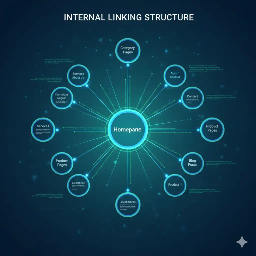 Architecture de linking interne pour SEO LLM par Reims Digital